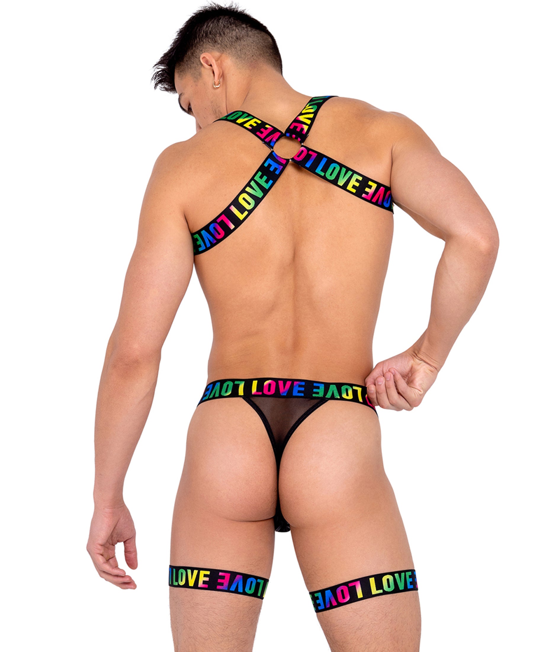 6158 Pride Thong rear view